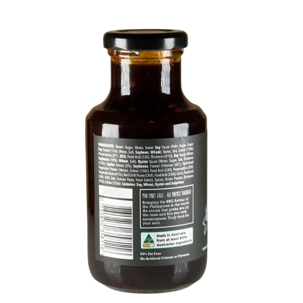 Mini Pinoy Grill - All purpose Marinade 315g - Right view.webp