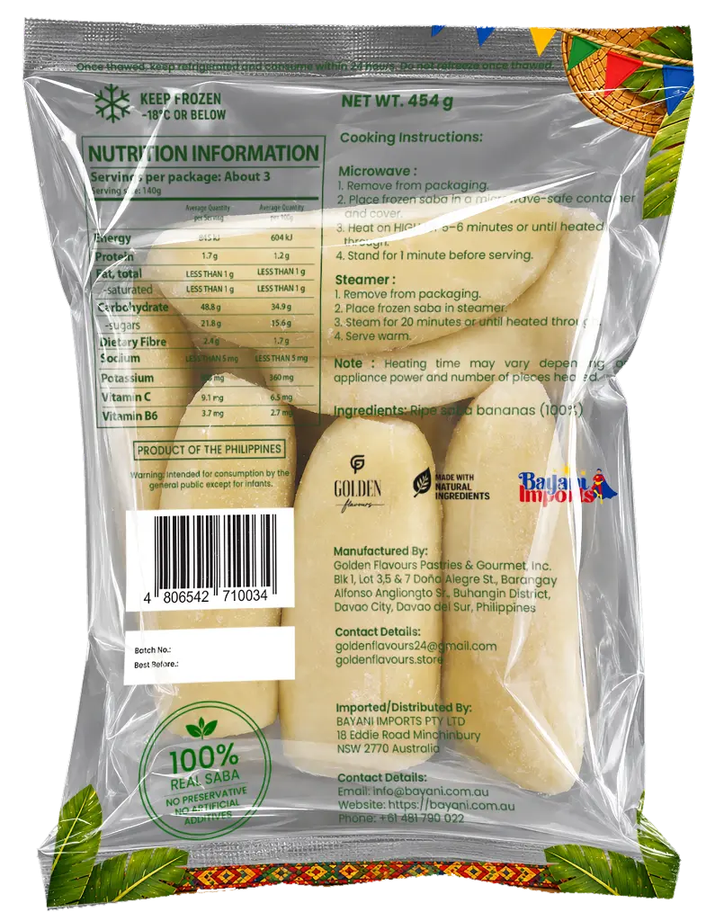 Steam Banana 454g_Back.webp