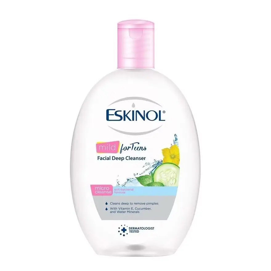 Eskinol Cleanser Mild for Teens 12x225ml *NEW*
