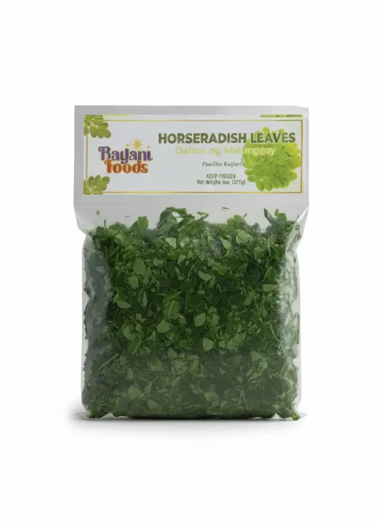 Bayani Foods Frozen Horseraddish Leaves 20x227g