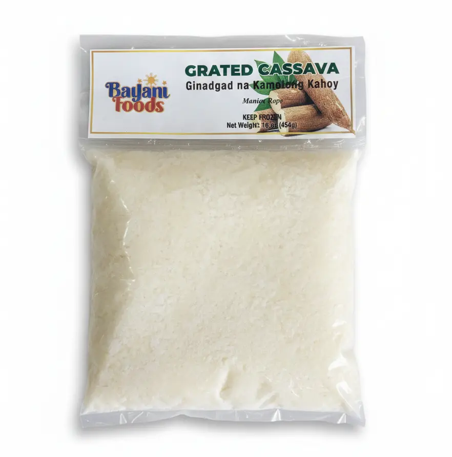 FROZEN Bayani Foods Cassava Grated 16x454g