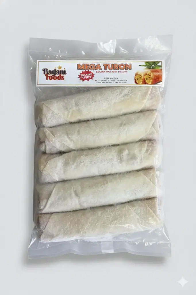 Bayani Foods Turon Mega 10x(6x200g) (FROZEN)