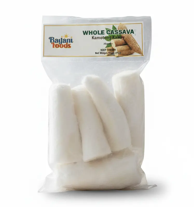 FROZEN Bayani Foods Cassava Whole 12x1kg 