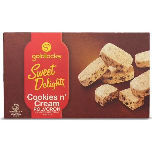 Goldilocks Polvoron Cookies & Cream 10x(12x25g) ***Final EOFY Deals – 20% OFF***