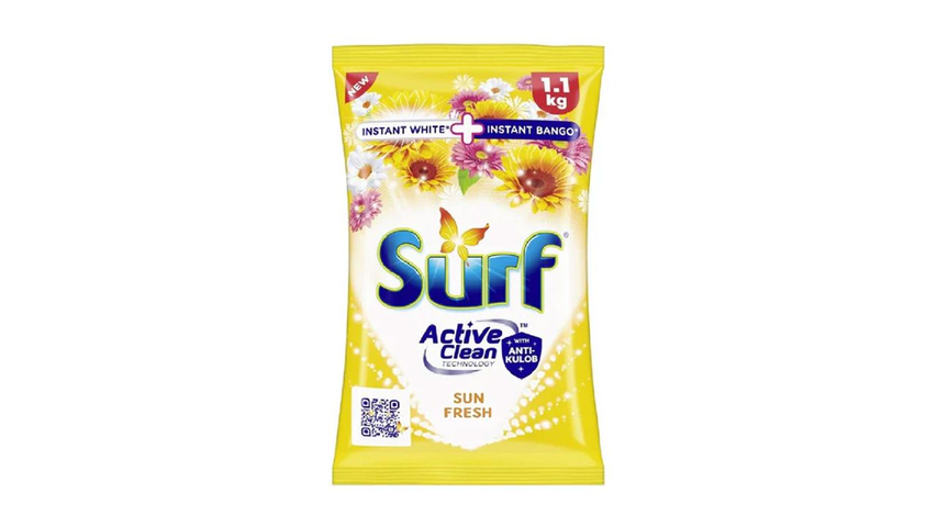 Surf Powder Active Clean Sun Fresh 12x1100g *NEW PRODUCT* 