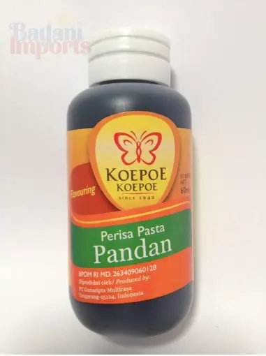 Koepoe Pandan Flavouring 60ml