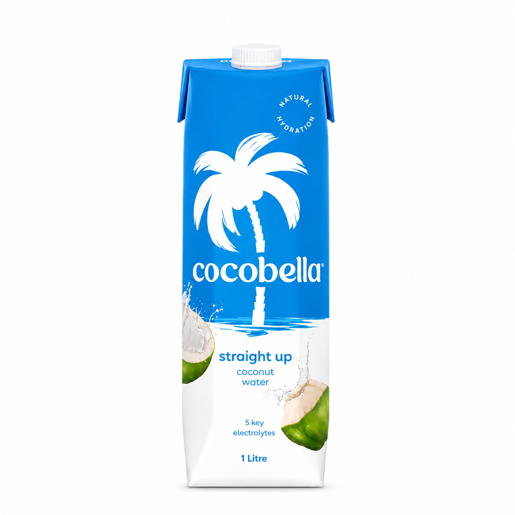 Cocobella Straight Up Coconut Water 6x1L ***Back In Stock***
