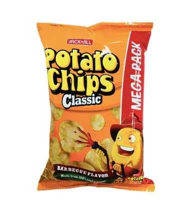Jack 'n Jill (Chips) Potato Chips Classic Barbecue Mega Pack 18x130g