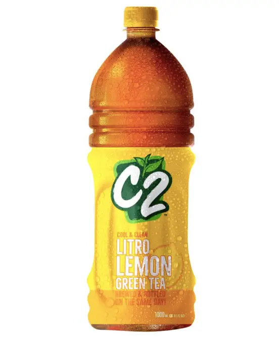 C2 Green Tea Lemon 12x1L (Large) 