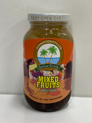 Sunnation Mixed Fruits & Beans (Halo Halo) 24x340g