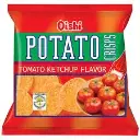 Oishi Potato Crisps Tomato Ketchup Flavor 50x50g