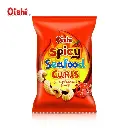 Oishi Spicy Seafood Curls Shrimp Flavor 30 x 90g *NEW PRODUCT*