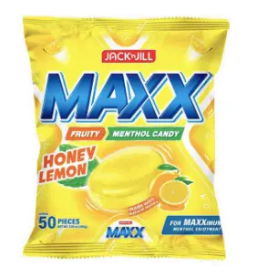 Jack 'n Jill  Maxx Honey-Lemon Candy 40x(50x4g) ***New Product***
