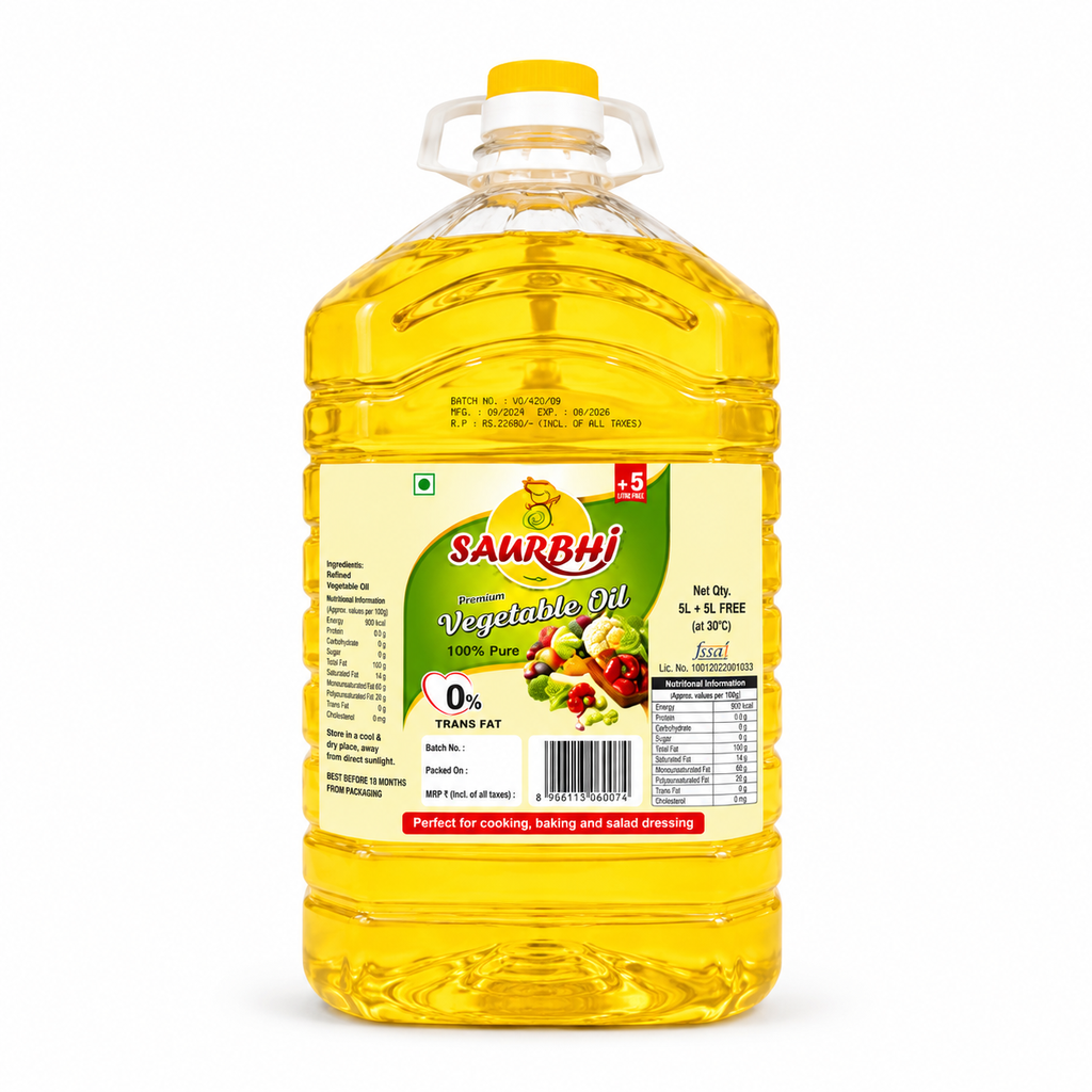 Saurbhi Vegetable Oil 4x5L