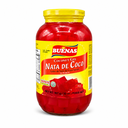 Buenas Sweet Nata De Coco (Coconut Gel) Red 12x907g (Large) 