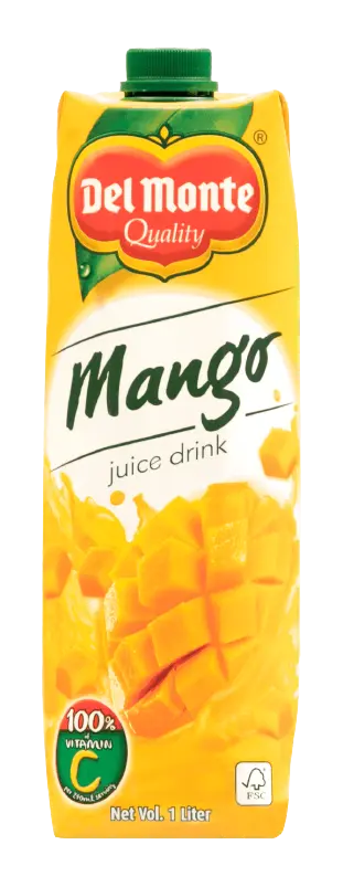 Del Monte Mango Juice Drink (Tetra) 12x1L