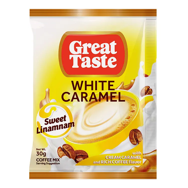 Great Taste White Caramel 24x(10x30g) ***New Product***