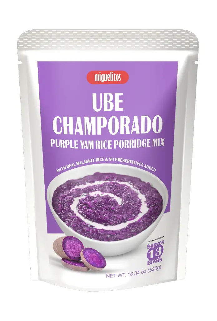 Miguelitos Ube Champorado Pack 12x520g  