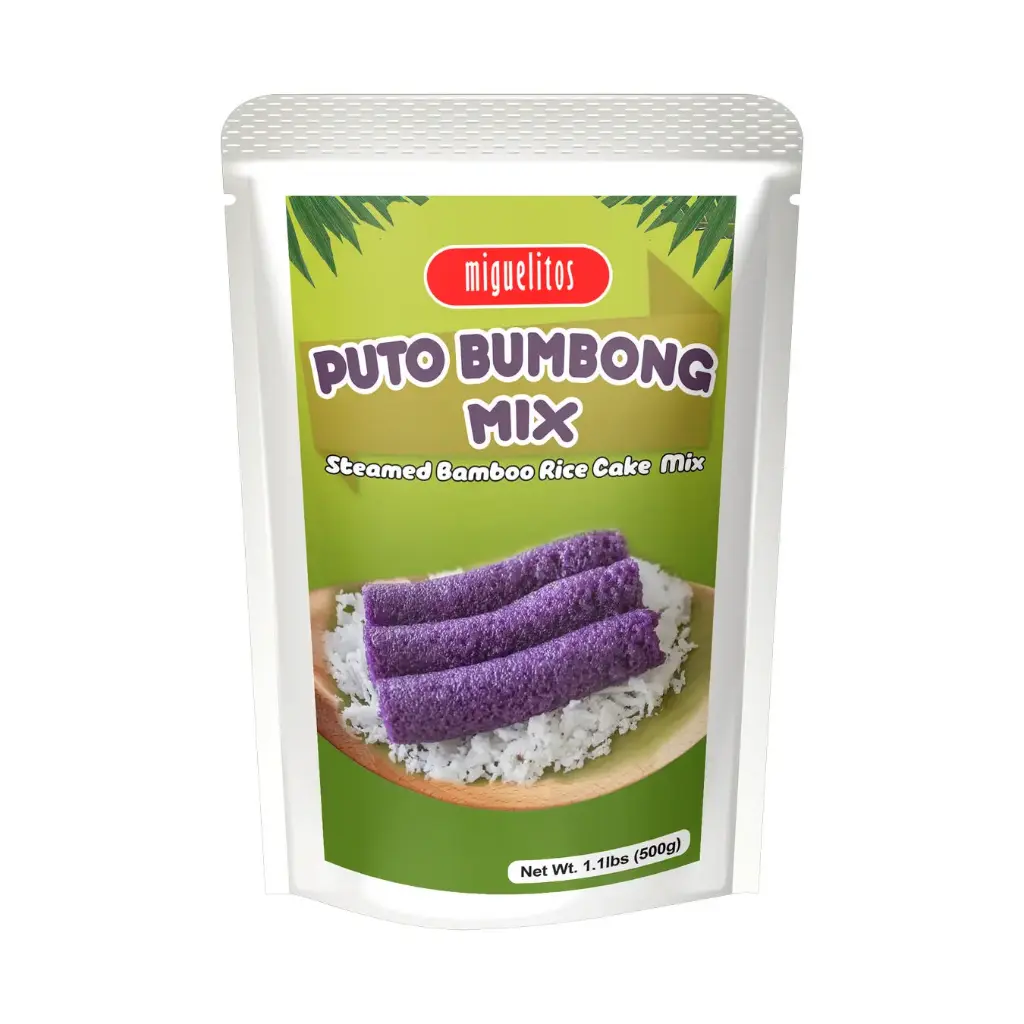Miguelitos Puto Bumbong Mix (Steamed Bamboo Rice Cake) 12x500g 