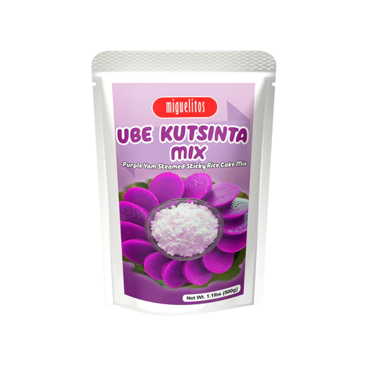 Miguelitos Ube Kutsinta Mix (Purple Yam Sticky Rice Cake) 12x500g **NEW PRODUCT**