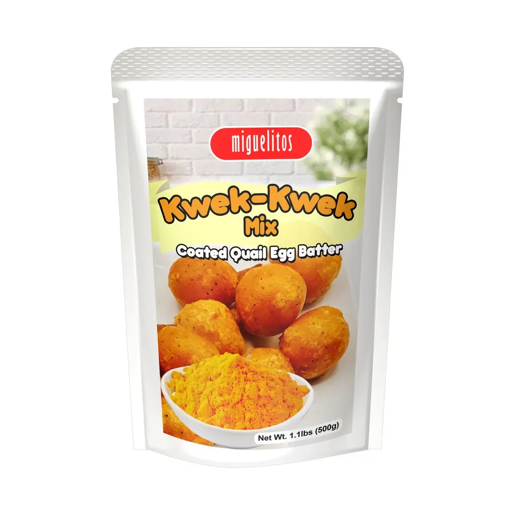 Miguelitos Kwek-Kwek BatterMix (Coated Quail Egg Batter) 12x500g 