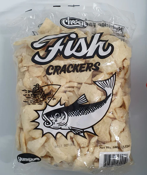 Yum Yum Chosen Fish Crackers 20x100g