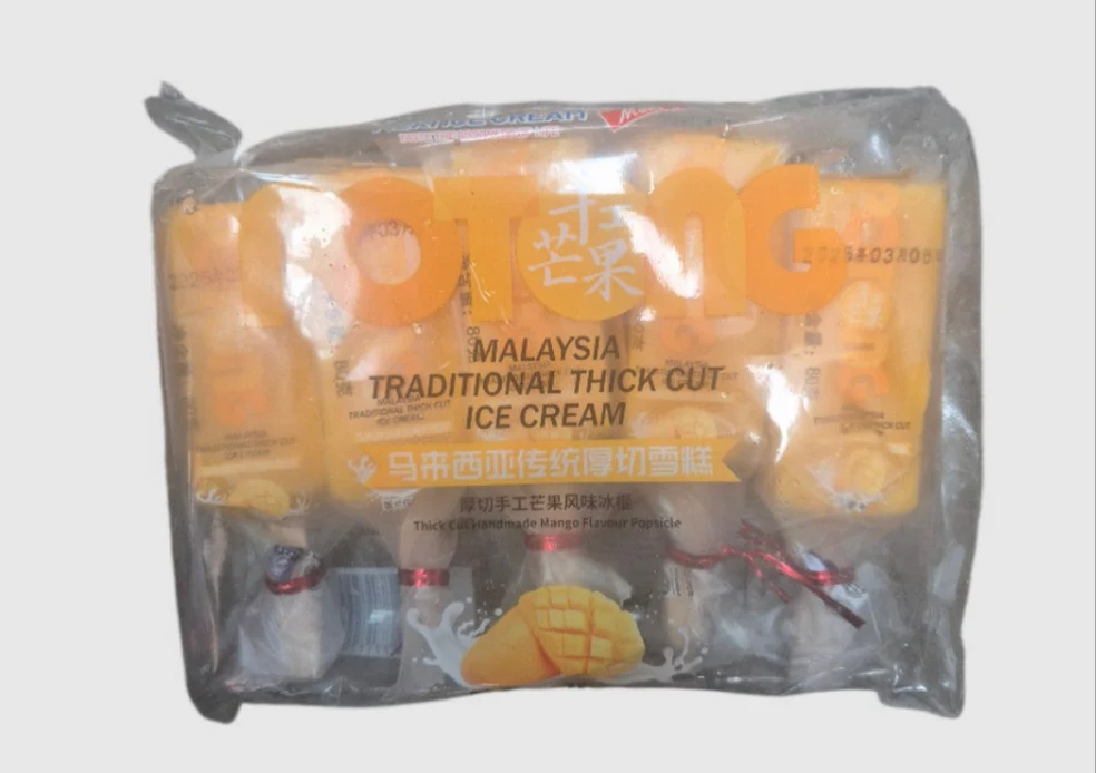 FROZEN Meki Mango Popsicle Ice Cream (5x8 packs) 80g 