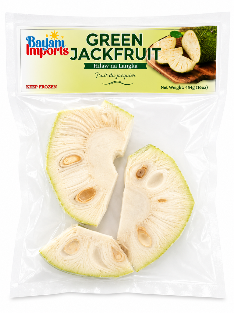 FROZEN Bayani Foods Green Jackfruit 30x454g ***New Product***