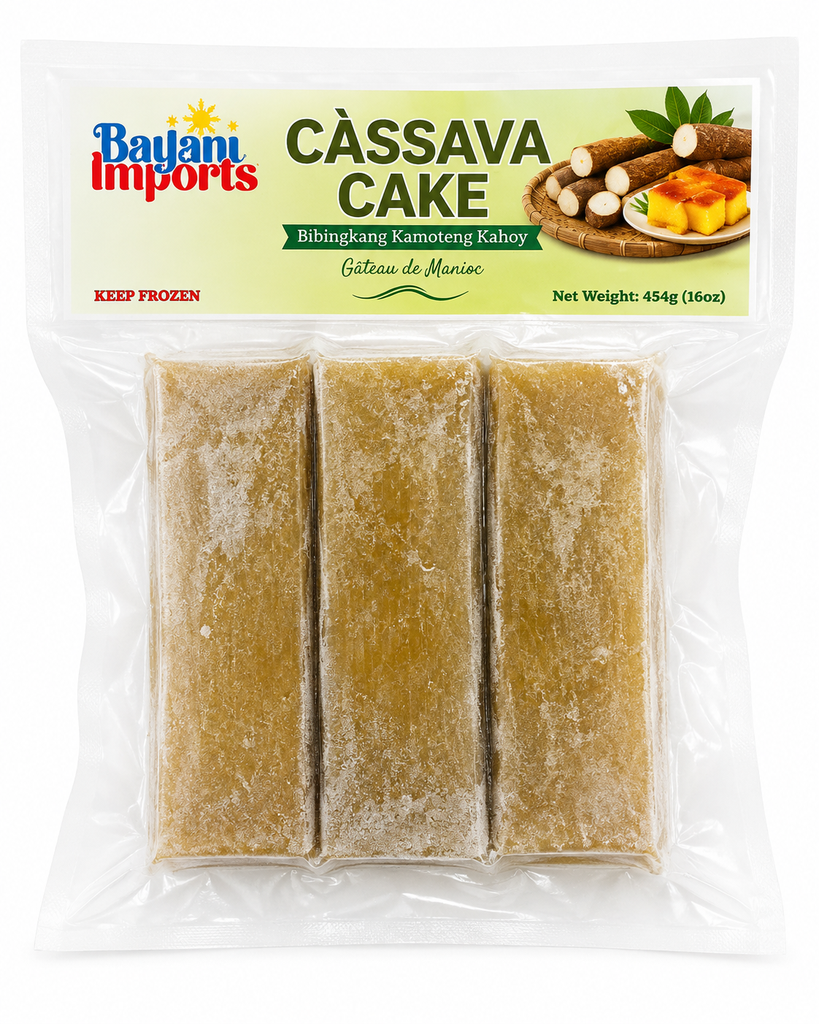 FROZEN Bayani Foods Cassava Cake 30x454g ***New Product*** 