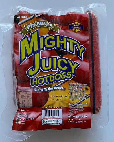 FROZEN Mighty Juicy Regular 30x500g ***New Product***