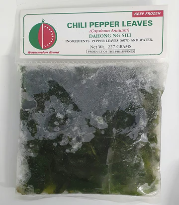 FROZEN Watermelon Brand Chili Pepper Leaves 30x227g