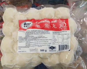 FROZEN TVI Cuttlefish Ball 20x500g