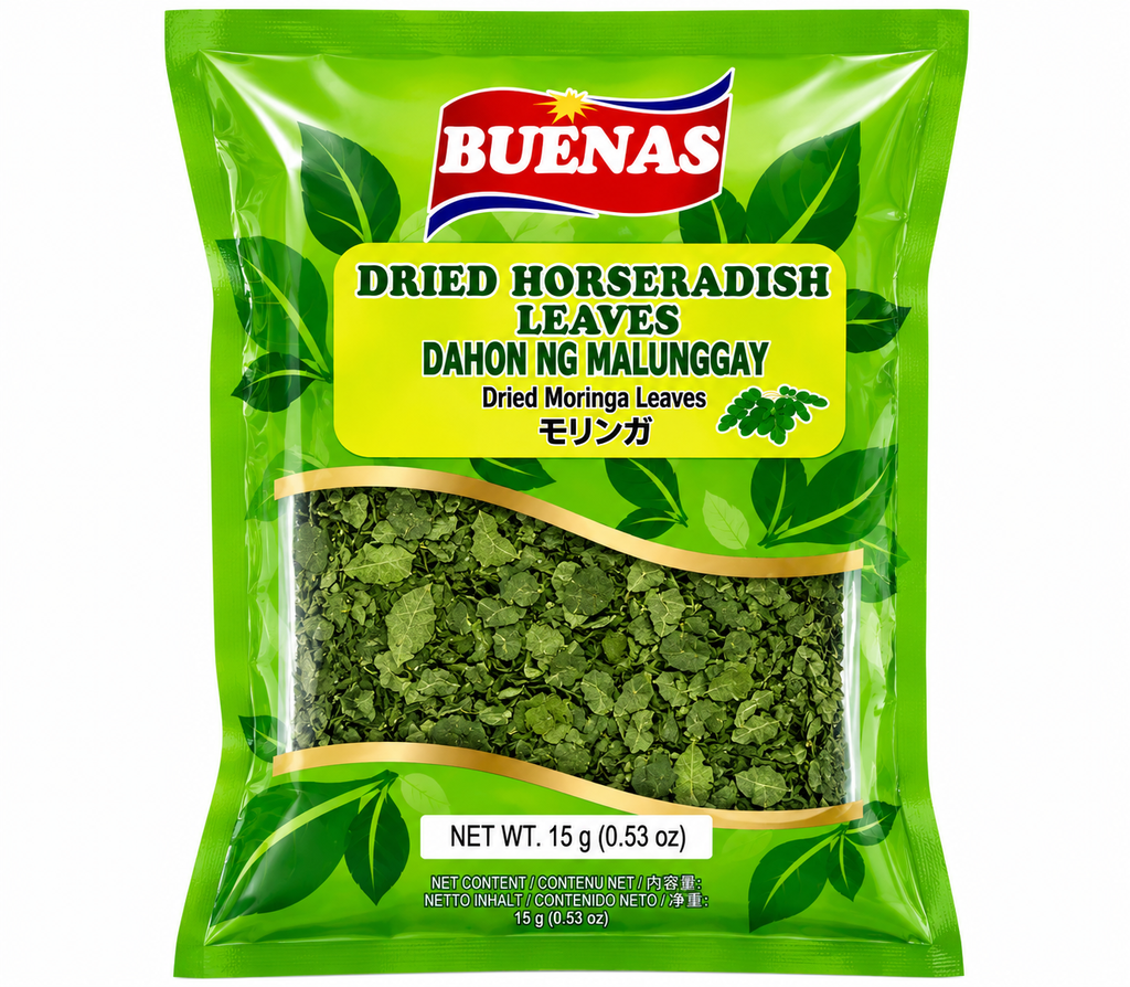 Buenas Dried Horseradish Leaves 20X15g ***New Product***