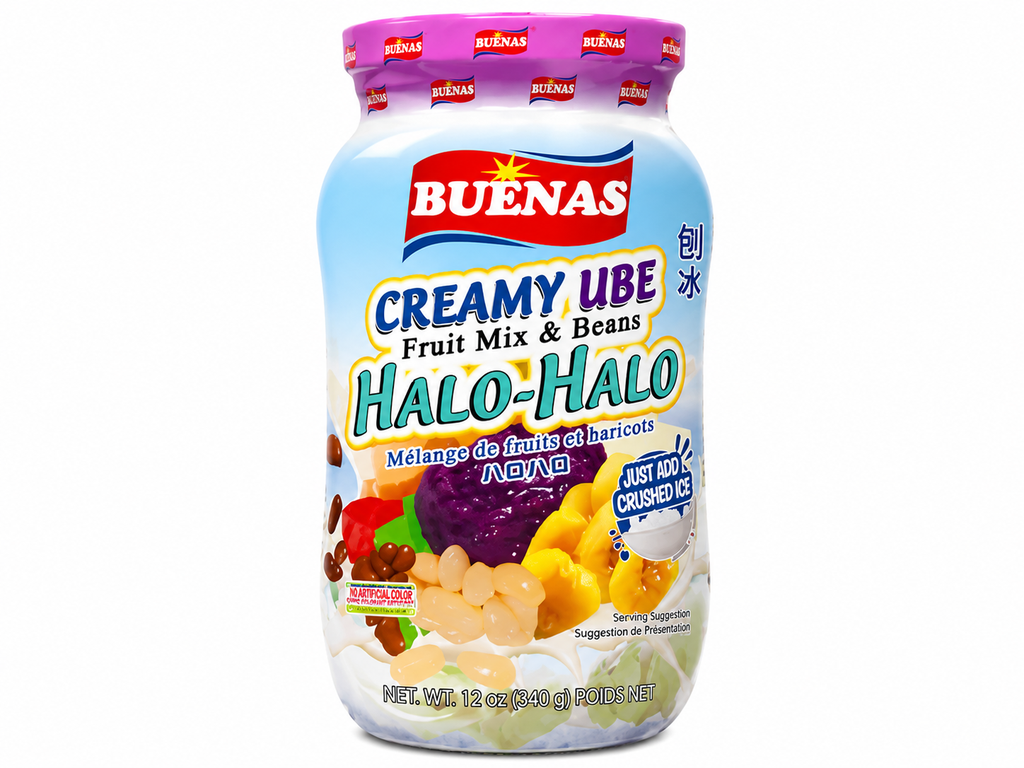 Buenas Creamy Halo-Halo Ube 24x340g (Small) ***New Product***