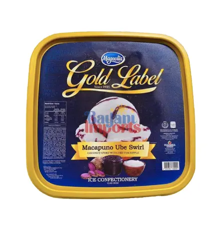 FROZEN Magnolia Macapuno Ube Swirl Ice Confectionary 8x1.5L