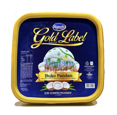 FROZEN Magnolia Buko Pandan Ice Confectionary 8x1.5L