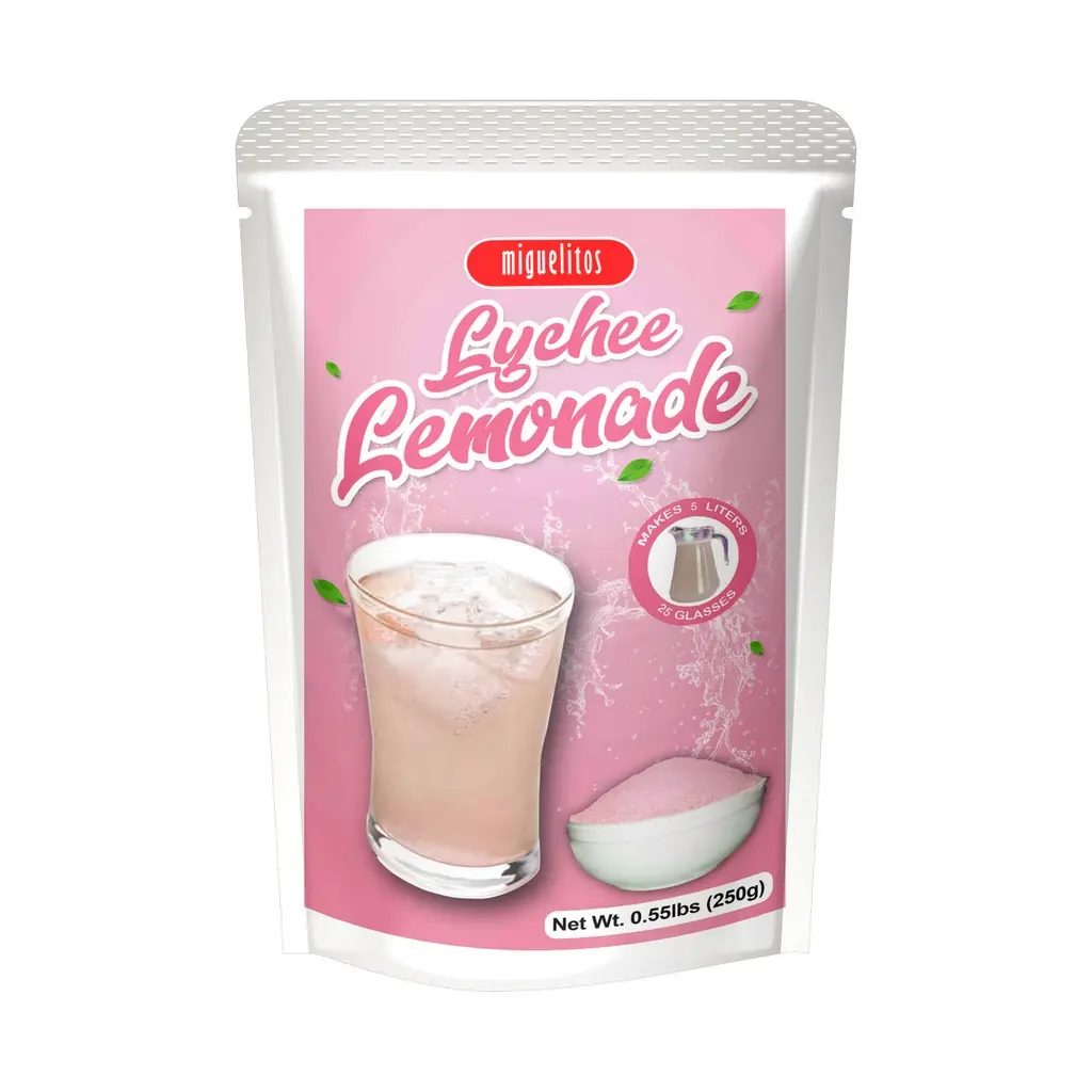 Miguelitos Instant Drink-O Lychee Lemonade 24x250g ***New Product***