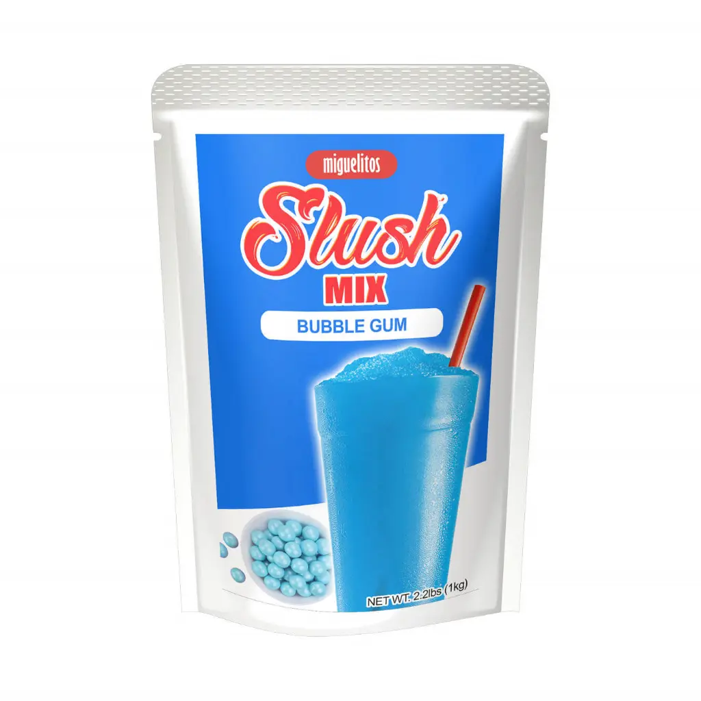 Miguelitos Bubble Gum Slush Premix 12x1Kg ***New Product*** 