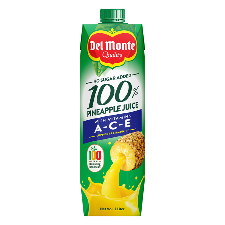 Del Monte Sweetened Pineapple Juice Drink (Tetra) 12x1L ***New Product***