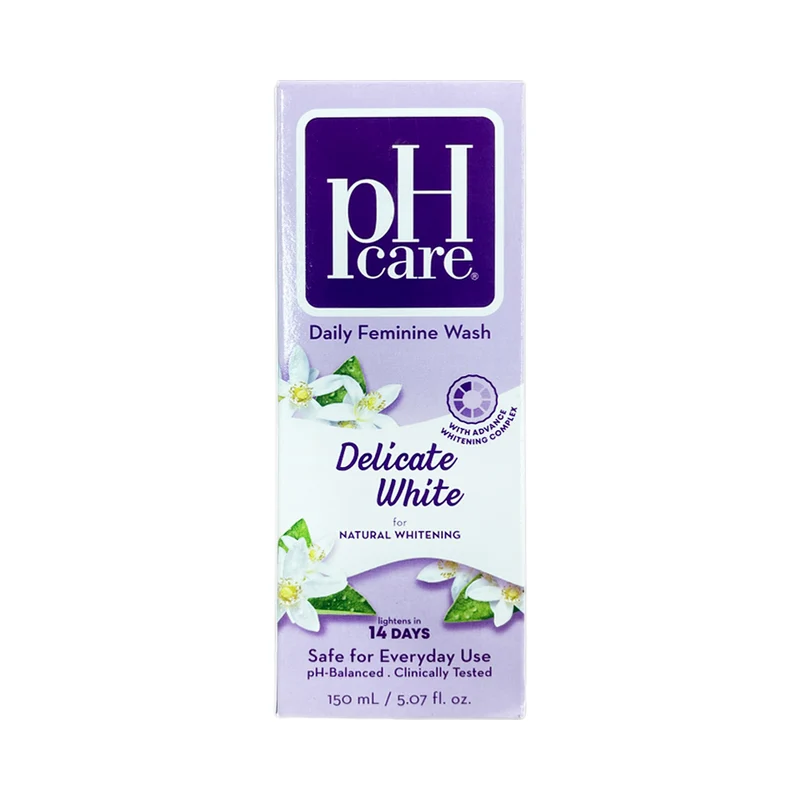 pH Care Feminine Wash Delicate Wash (Purple) Small 18x150ml