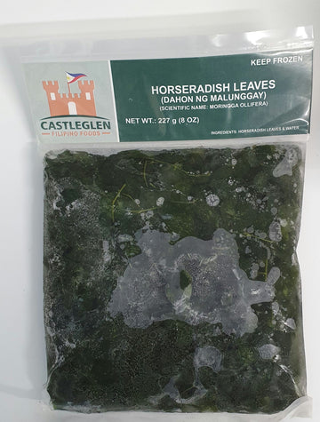 FROZEN Castleglen Horseradish Leaves (Malunggay) 20x227g