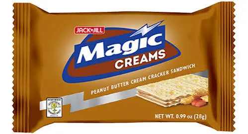 Jack 'n Jill (Bakery) Magic Creams Peanut 40x(10x28g) ***New Product***  