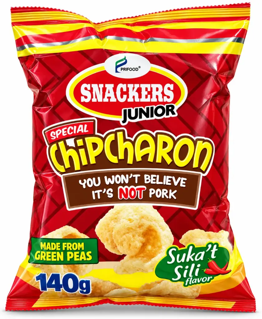 Snackers Chipcharon Suka't-Sili Flavor 24 x 140g ***Back In Stock***