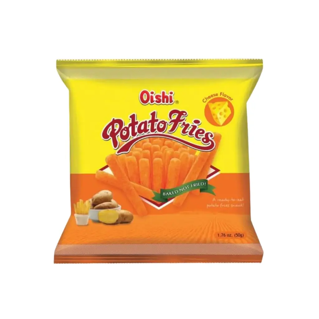 Oishi Potato Fries Cheese 50x50g ***New product*** 