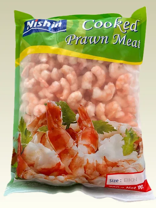 FROZEN Nishin Cooked Prawn Meat (Vannamei) - Broken Size 10x700g
