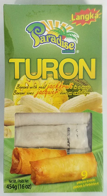 Paradise Brand IQF Banana Turon with Jackfruit 20x454g 