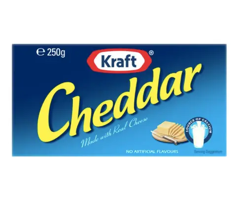 Kraft Cheddar Cheese 18x500g (Large)