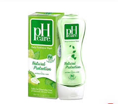 pH Care Feminine Wash Natural Protection (Green) 24x150ml