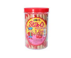 Stik-O Strawberry Wafer Sticks 12x380g ***Back In Stock***