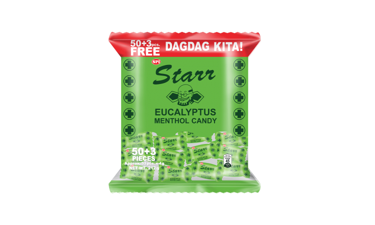 Starr Eucalyptus Menthol Candy 60x(53x4g) - 30% OFF 